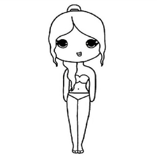 Рисунки для срисовки лёгкие для девочек