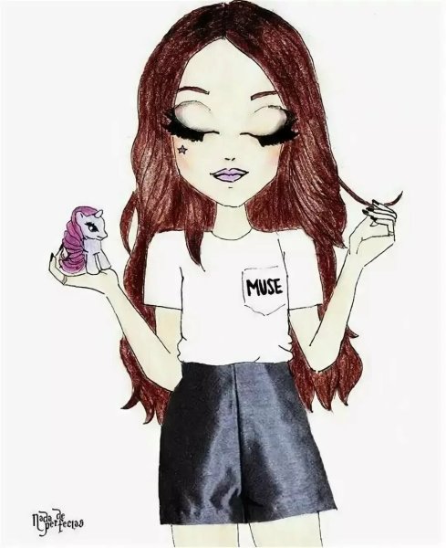 Кавайные девочки легкие