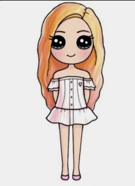Нарисовать девочку