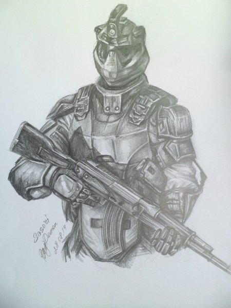 Рисунки варфейс