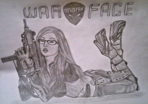 Варфейс карандашом