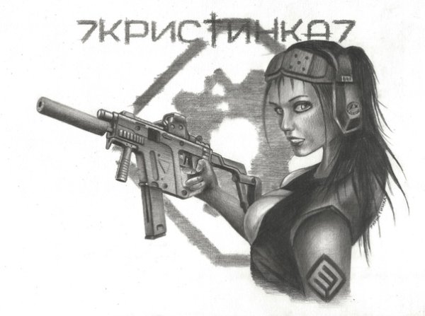 Гоуст из Call of Duty рисунок