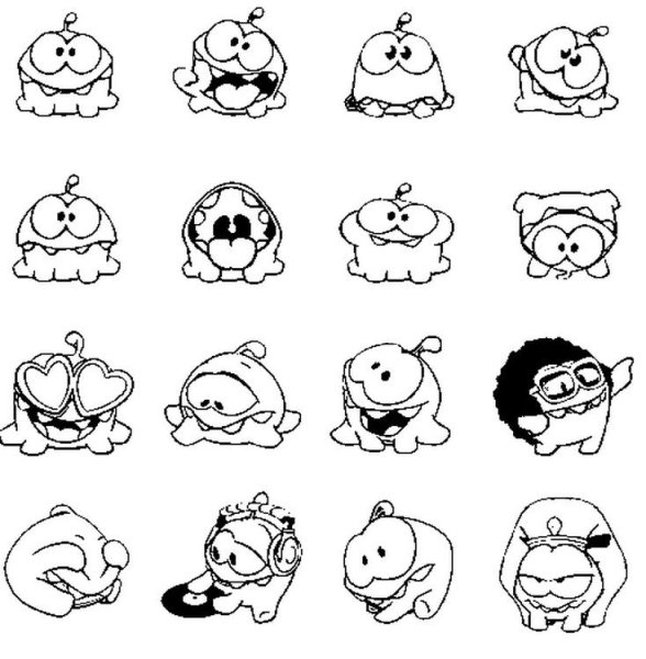 Смешные раскраски