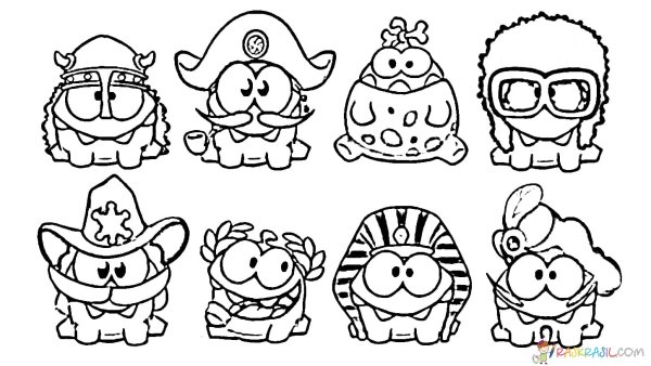 Раскраска Миньоны