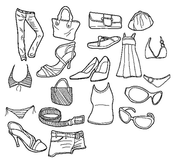 Одежда для срисовки