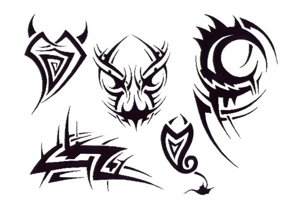 Трайбл тату эскизы