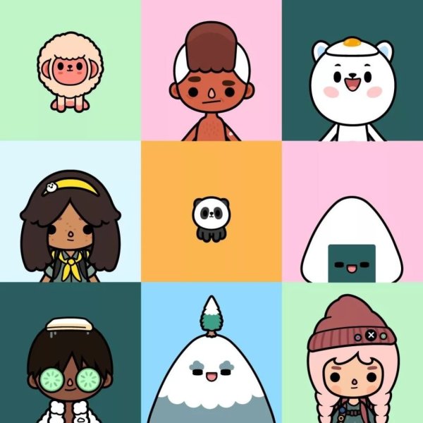 Toca boca персонажи