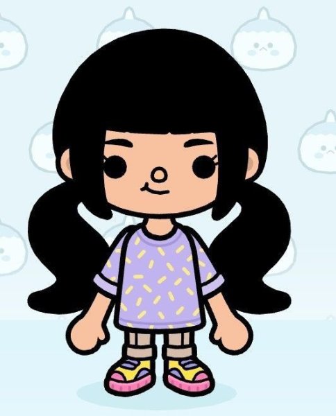 Тока бока персонажи девочки