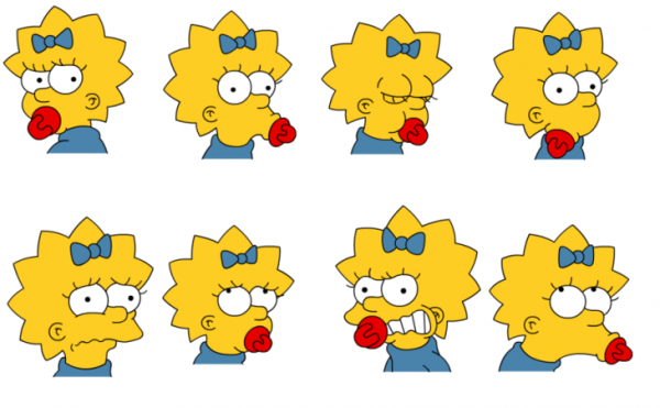 Наклейки симпсоны