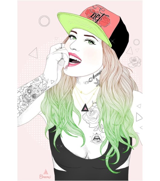 Стиль свэг девушки