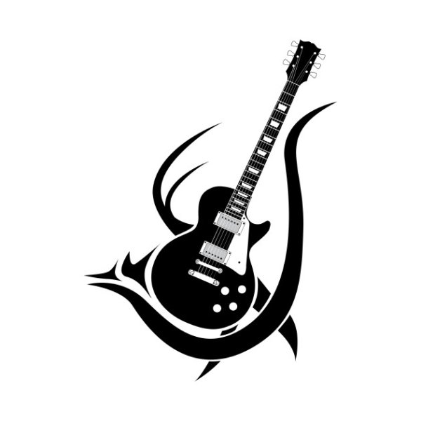 Гитара эскиз