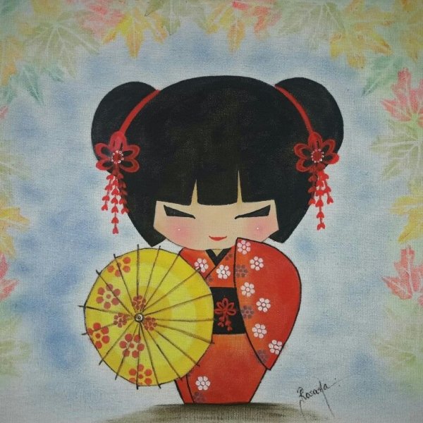 Цветочки Сакуры эскиз