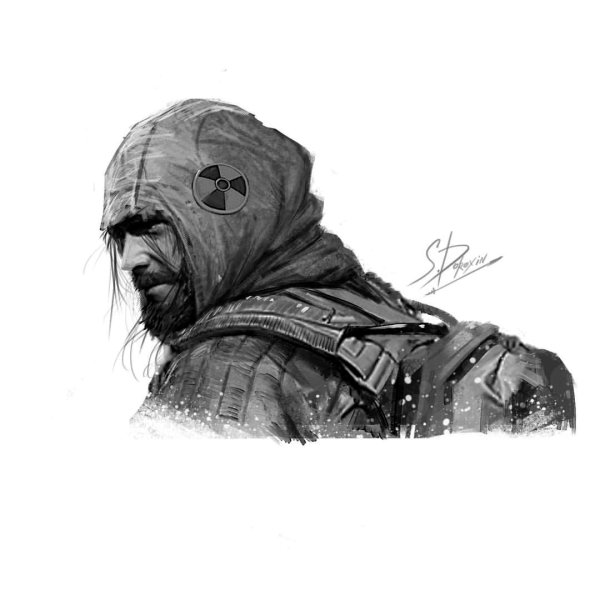 Сталкер Наброски