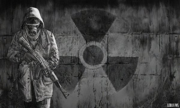 Сталкер рисунки