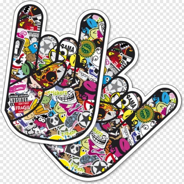 Стильные наклейки