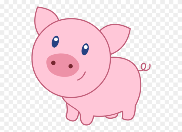 Нарисовать поросенка