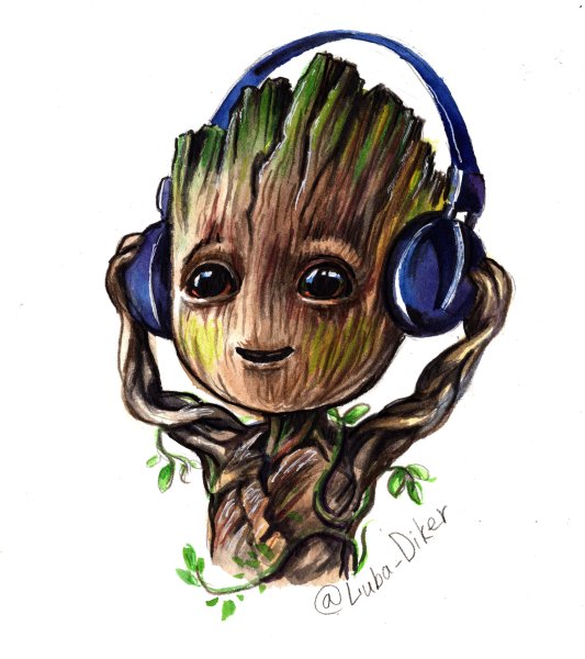 Грут рисунок