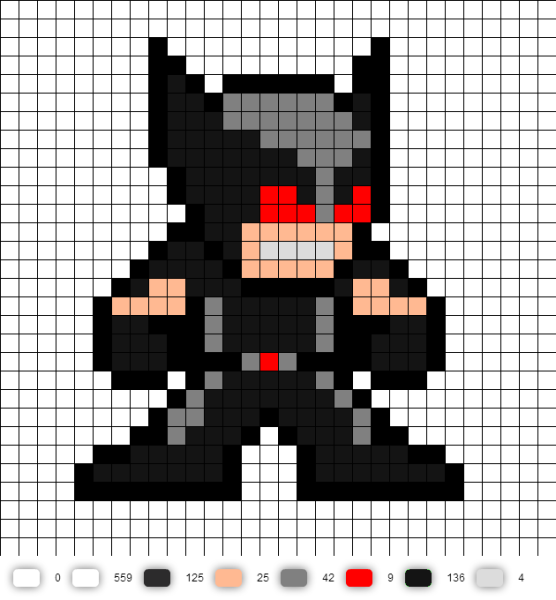 Герои в клеточку