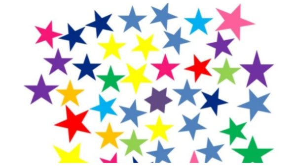 Разноцветные звездочки