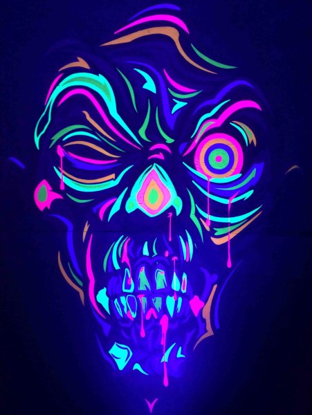 Неоновая маска