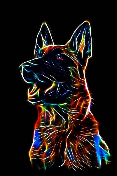 Красивые Неоновые картинки