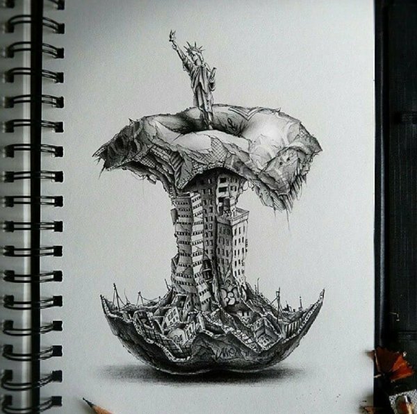 Необычные идеи для рисунков