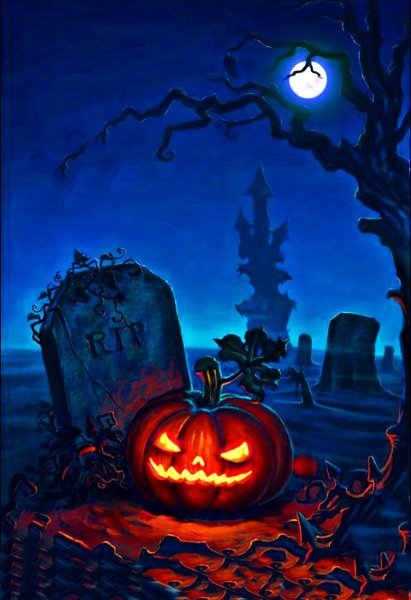 Джек фонарь арт