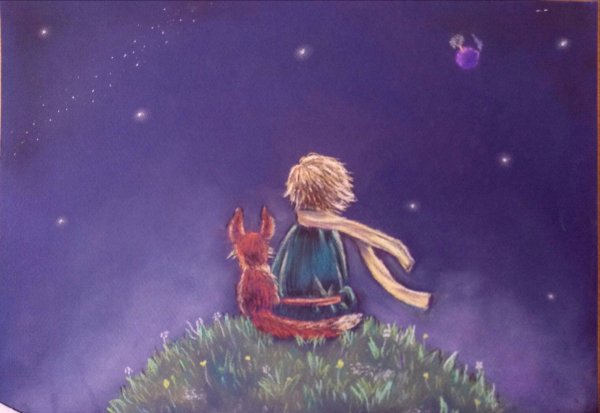 Антуан де сент-Экзюпери маленький принц Лис