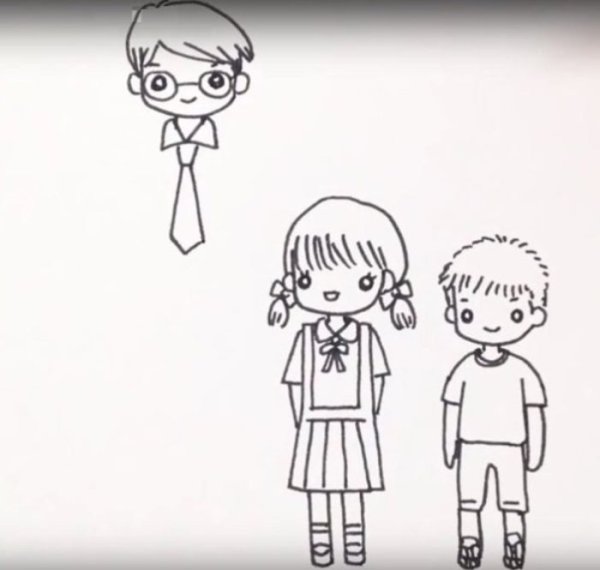 Мама и папа рисунок