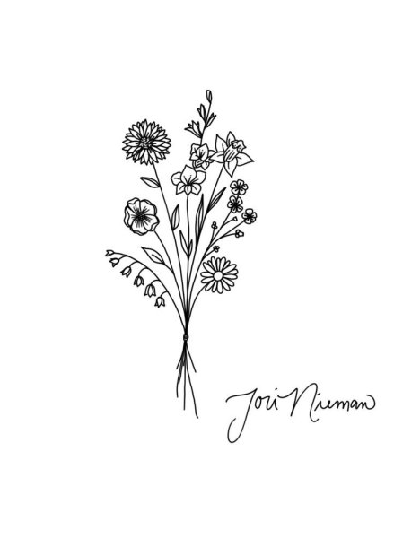 Букет из роз мультяшная