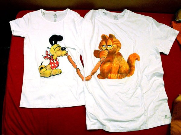 Пары в мультяшном стиле