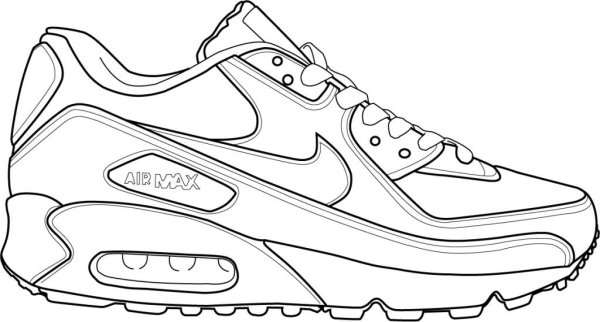 Разукрасить Nike Air Max 90