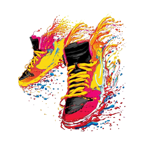 Кроссовки арт