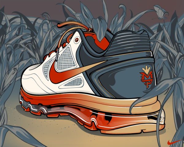 Nike Air Max Art on Shoe