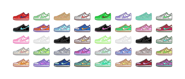 Найк АИР Форс Стикеры кроссовки