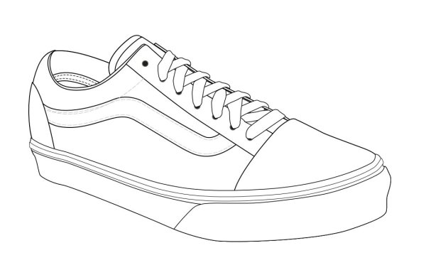 Ванс Олд скул рисунок