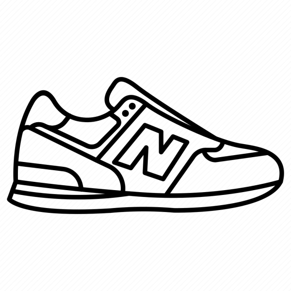 Кроссовки New Balance вектор