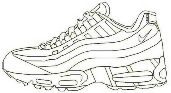 Sketch Nike Air 95