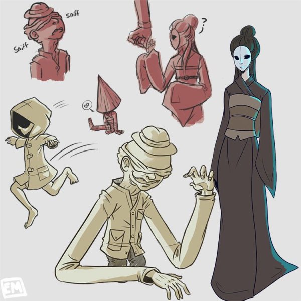 Little Nightmares шестая и хозяйка