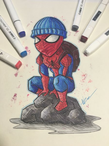 Дракон рисунок красками