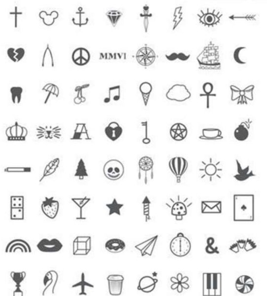 Маленькие наклейки