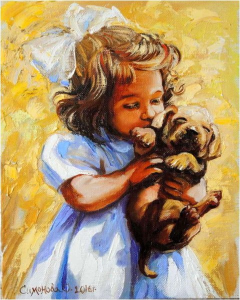 Рисунки Инги Измайловой таксы