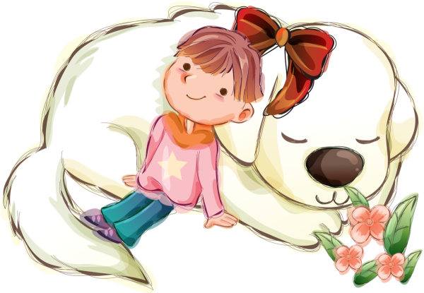 Раскраска Шарлотта Земляничка собаки