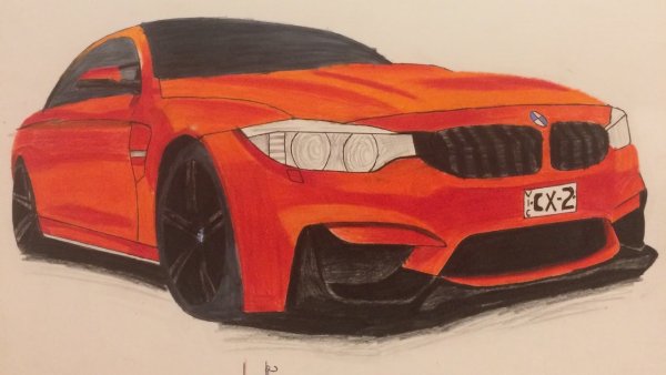 BMW m4 вектор