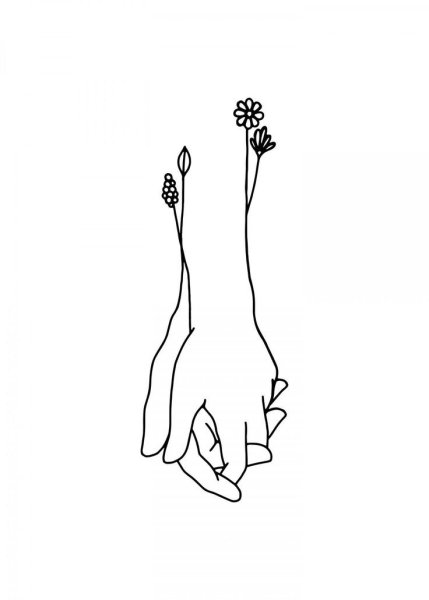 Эстетичные рисунки для срисовки лёгкие