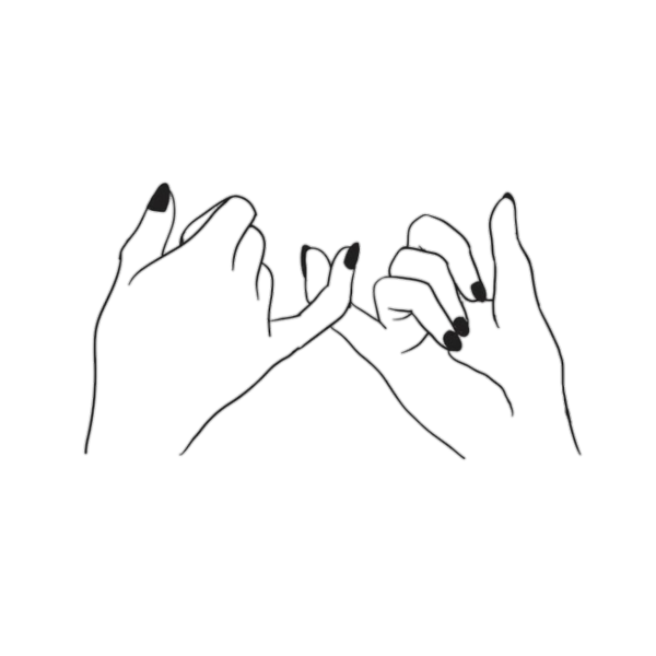 Рисунки рук для срисовки легкие