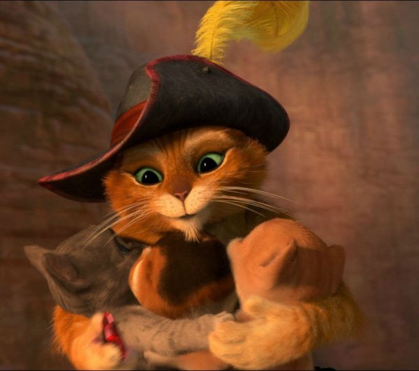 Мультик кот в сапогах Дисней