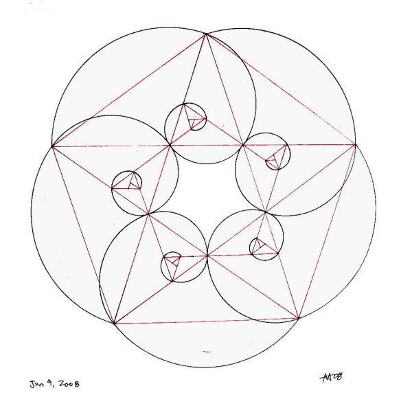 Орнамент из окружностей