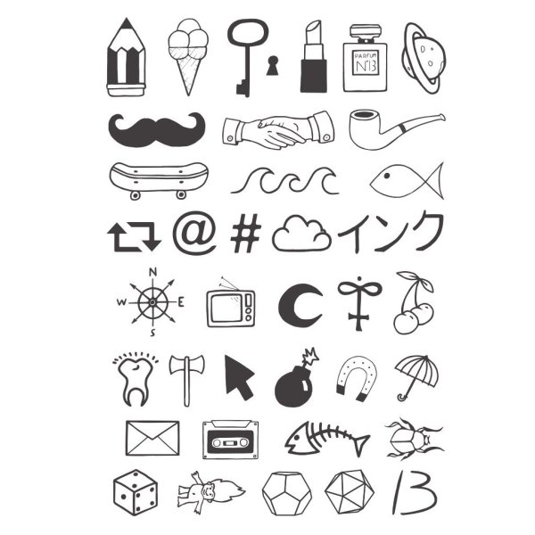 Маленькие Татуировки печать