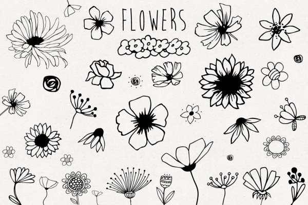 Мини рисунки цветы